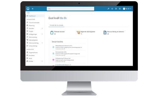Ny dashboard och smidigare dokumenthantering
