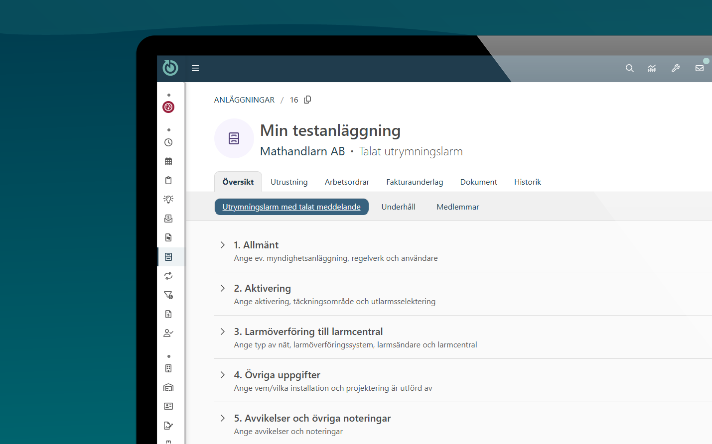 Ny funktion i mbiz: Stöd för Utrymningslarm med talat meddelande (UTM)